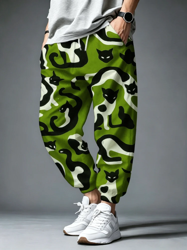 Japanese Art Cat Print Drawstring Waist Sweatpants Fashion 3D Printed Long Carrot Trouser Holiday Oversized Hip hop Streetwear
Japanese Art Cat Print Drawstring Waist Sweatpants Fashion 3D Printed Long Carrot Trouser Holiday Oversized Hip hop Streetwear
