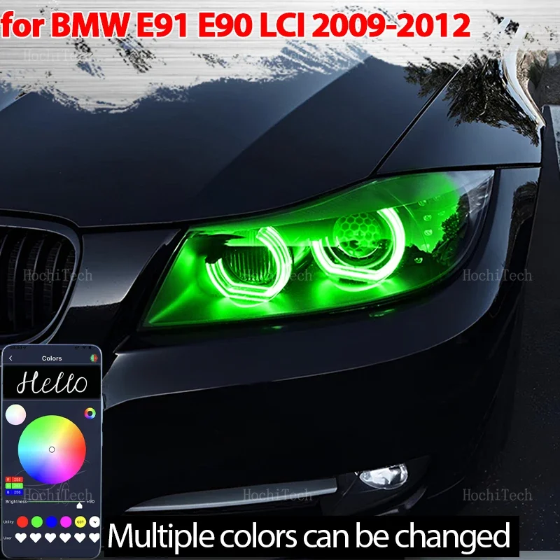 Light Rings Led Angel Eyes Car Headlight Accessories Car Light for BMW 3 Series E91 E90 facelift 2009-2012 Xenon headlights
Light Rings Led Angel Eyes Car Headlight Accessories Car Light for BMW 3 Series E91 E90 facelift 2009-2012 Xenon headlights
