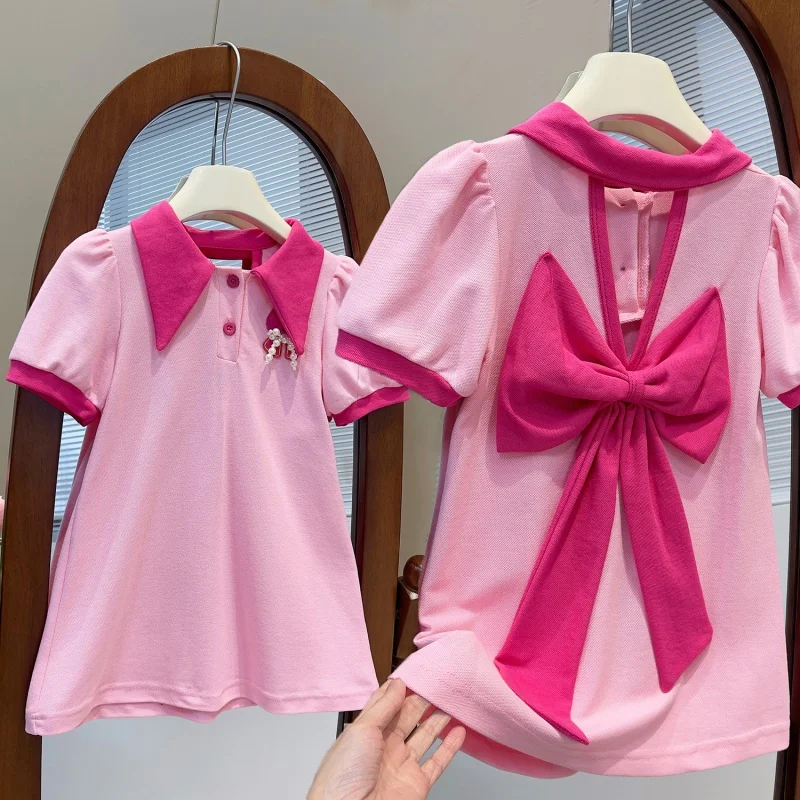 Girls' Summer Dress2024Summer Children's Western StylepoloPrincess Dress Little Girl Bowknot Dress23151
Girls' Summer Dress2024Summer Children's Western StylepoloPrincess Dress Little Girl Bowknot Dress23151