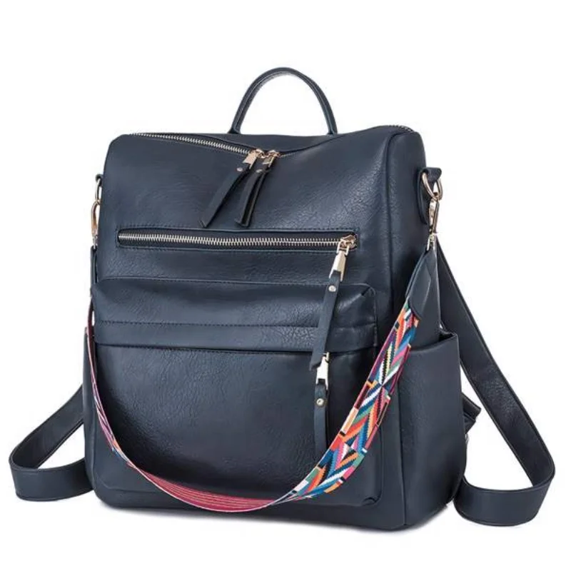 Women's Fashion Backpack Purses Multipurpose Design Handbags and Shoulder Bag Leather Women Backpack School Bag
Women's Fashion Backpack Purses Multipurpose Design Handbags and Shoulder Bag Leather Women Backpack School Bag