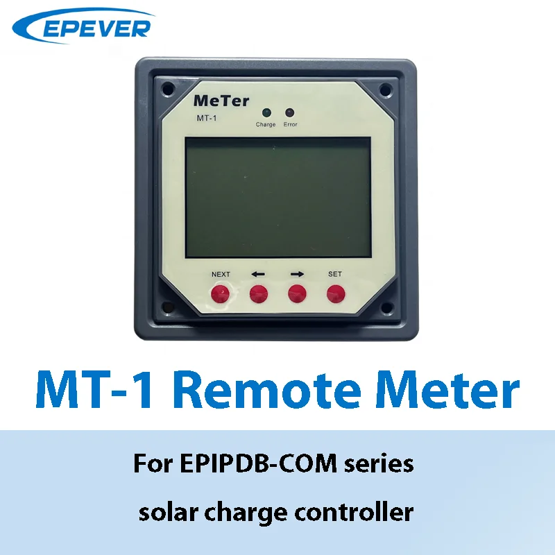 EPEVER Accessory For EPIPDB-COM Series Solar Charge Controller MT-1 Remote Meter With LCD Display Easy To Use Data Monitor
EPEVER Accessory For EPIPDB-COM Series Solar Charge Controller MT-1 Remote Meter With LCD Display Easy To Use Data Monitor