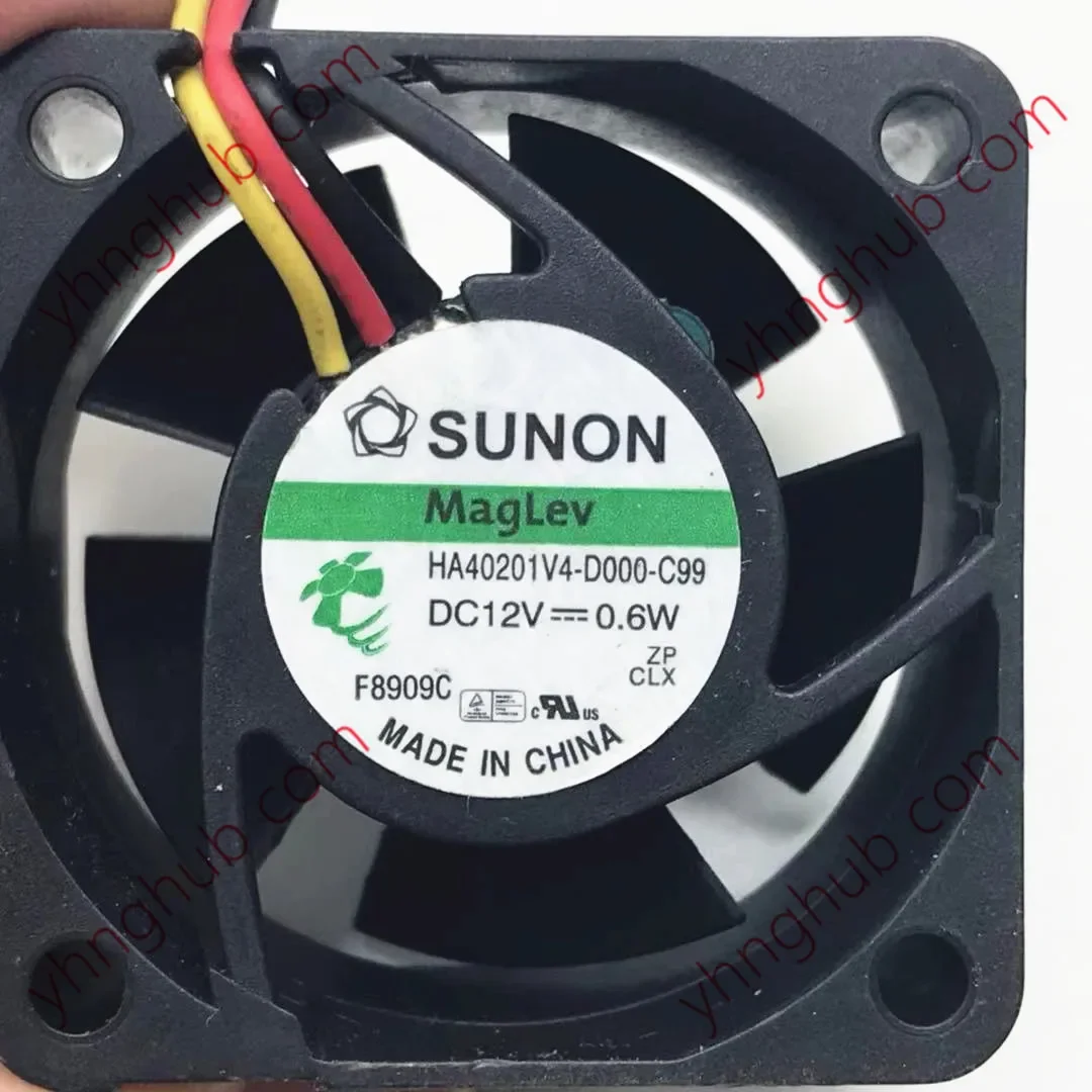 SUNON HA40201V4-0000-C99 Вентилятор охлаждения сервера постоянного тока 12 В 0,6 Вт 40x40x20 мм
SUNON HA40201V4-0000-C99 Вентилятор охлаждения сервера постоянного тока 12 В 0,6 Вт 40x40x20 мм