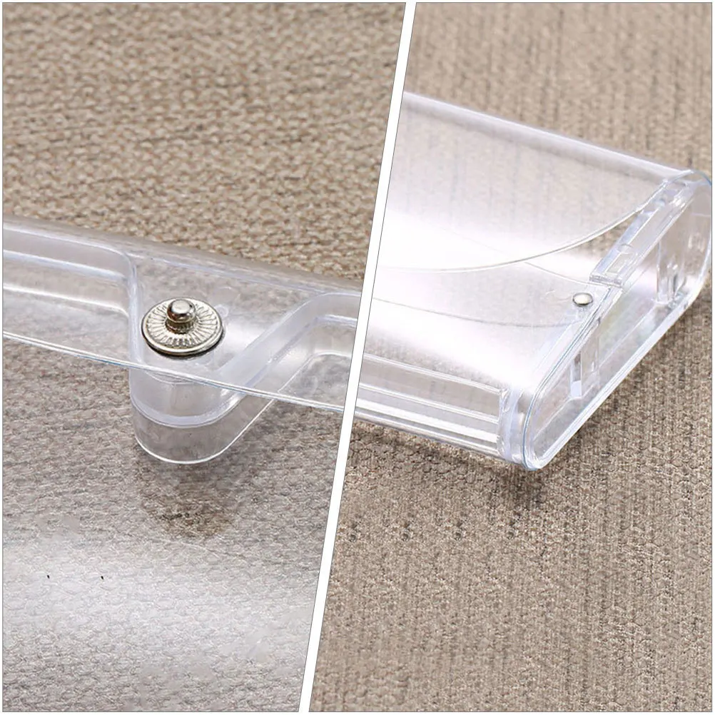 15Pcs Glasses Cases Transparent Plastic Portable Lightweight Sunglasses Protective Storage Case Button Closure Travel Use
15Pcs Glasses Cases Transparent Plastic Portable Lightweight Sunglasses Protective Storage Case Button Closure Travel Use