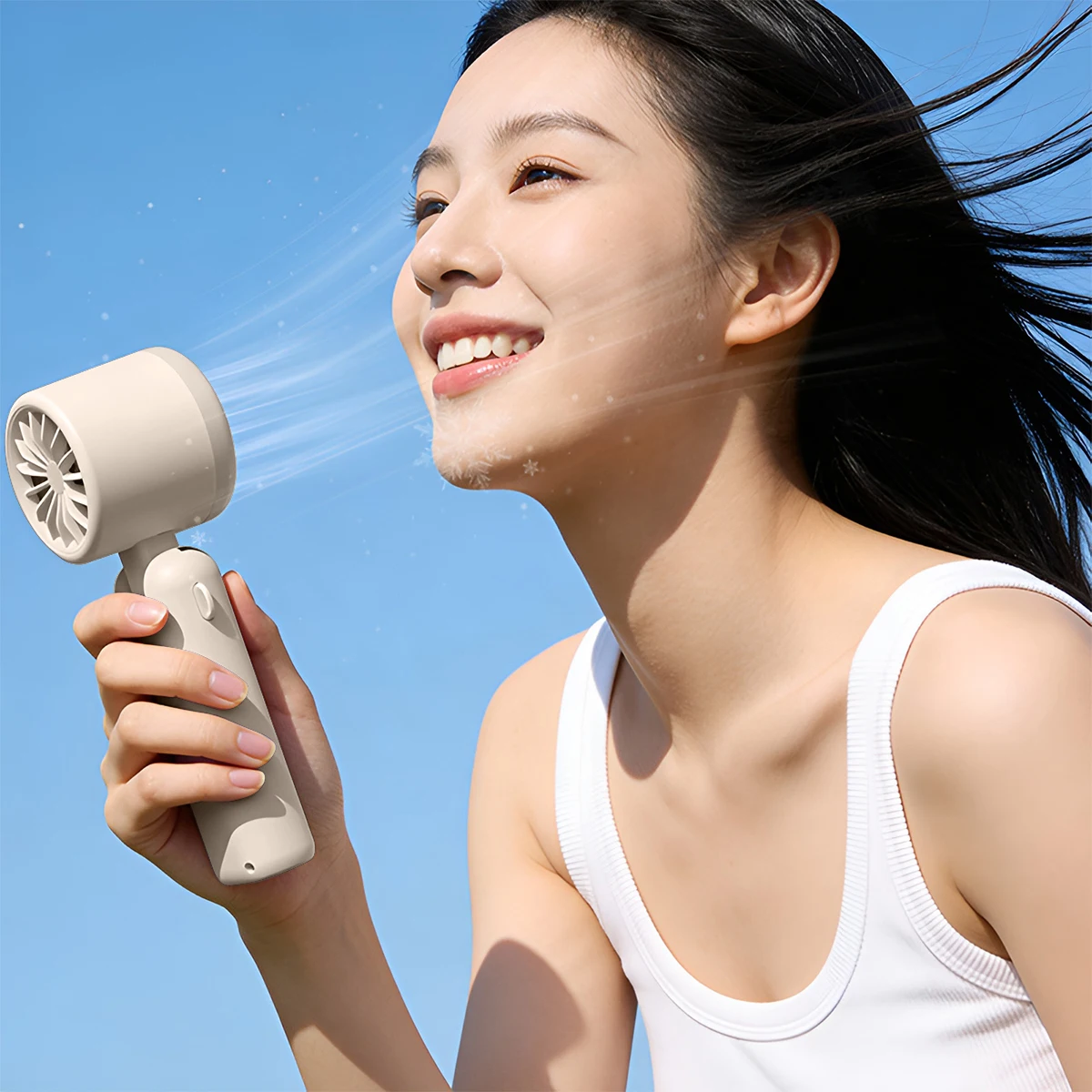 Foldable Turbo Handheld Fan 2400mAh 5 Speeds Portable Fan Strong Wind Rechargeable Outdoor Travel Camping Compact Small Tool
Foldable Turbo Handheld Fan 2400mAh 5 Speeds Portable Fan Strong Wind Rechargeable Outdoor Travel Camping Compact Small Tool