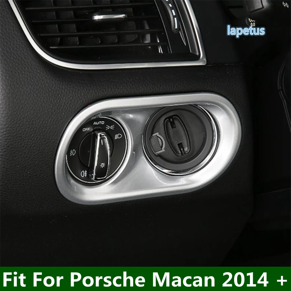 Front Head Light Lamp Control Switch Button Decor Panel Cover Trim Fit For Porsche Macan 2014 - 2023 Auto Accessories
Front Head Light Lamp Control Switch Button Decor Panel Cover Trim Fit For Porsche Macan 2014 - 2023 Auto Accessories