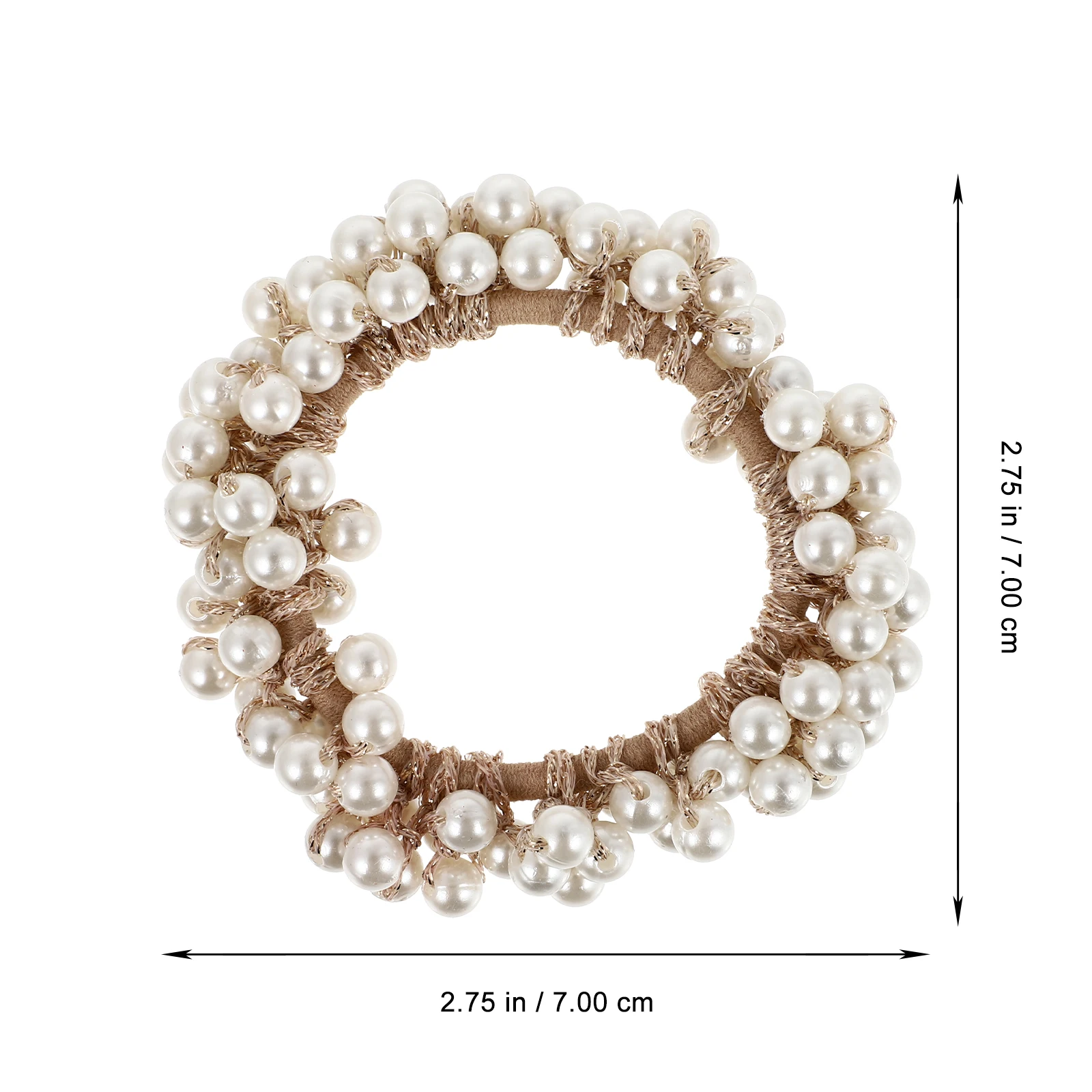 2pcs Pearl Ties All-Match Scrunchy Fashionable Lady Rubber Bands Elegant Rings Decorative Rope Trendy Band For Women Crocheting
2pcs Pearl Ties All-Match Scrunchy Fashionable Lady Rubber Bands Elegant Rings Decorative Rope Trendy Band For Women Crocheting