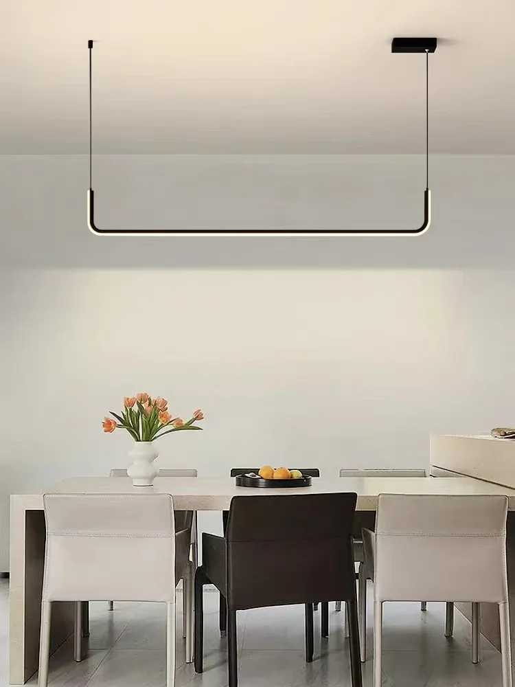 Скандинавский минималистичный подвесной светильник U-образной формы из металла с LED-подсветкой, креативная лампа для спальни, домашнего декора, люстра
Скандинавский минималистичный подвесной светильник U-образной формы из металла с LED-подсветкой, креативная лампа для спальни, домашнего декора, люстра