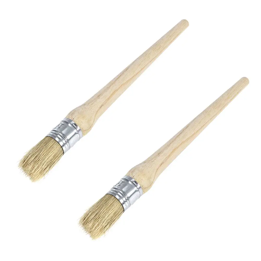 2Pcs Round Paint Brush Professional Painting Tools Wood Handle Durable Artist Brushes Oil Brushes Easy Cleaning
2Pcs Round Paint Brush Professional Painting Tools Wood Handle Durable Artist Brushes Oil Brushes Easy Cleaning