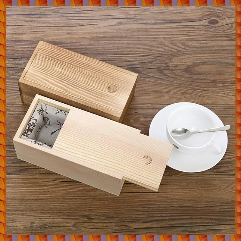 DIDI 4 Pack Unfinished Wood Storage Box With Slide Lid, Vintage Keepsake Case Cards Container Small Gift Box For Art Hobbies, Du
DIDI 4 Pack Unfinished Wood Storage Box With Slide Lid, Vintage Keepsake Case Cards Container Small Gift Box For Art Hobbies, Du