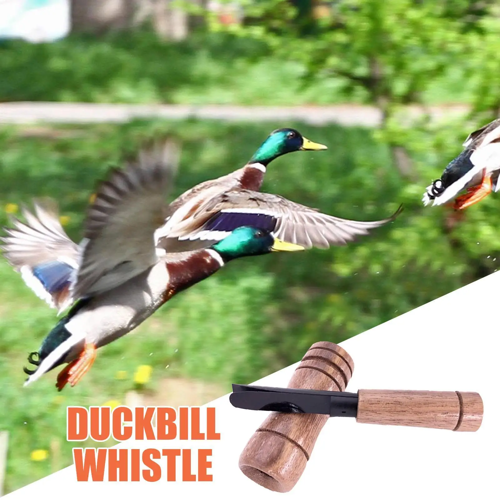 Handmade Wooden Duck Call Authentic Tones for Waterfowl Hunting, Realistic Mallard Sound Whistle, Professional Hunter Gear
Handmade Wooden Duck Call Authentic Tones for Waterfowl Hunting, Realistic Mallard Sound Whistle, Professional Hunter Gear