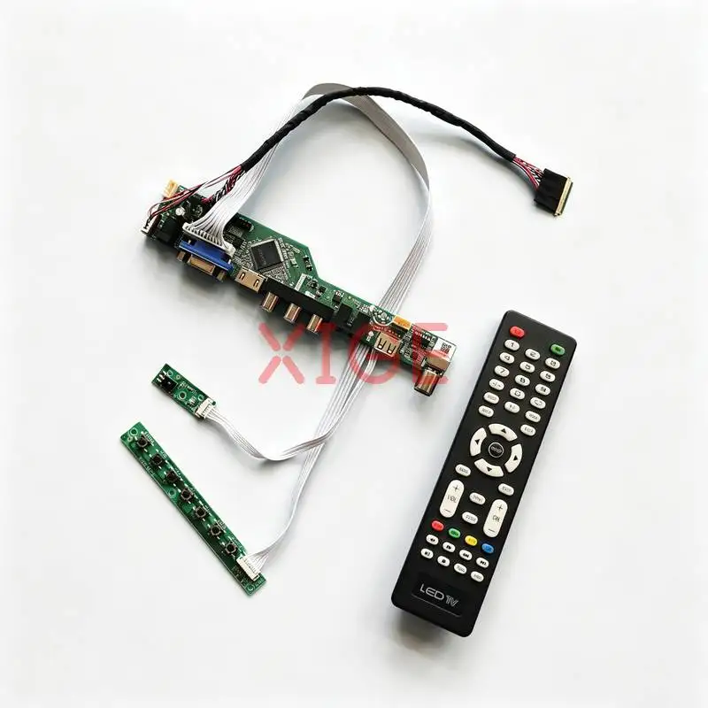 Controller Board Fit M133NWN1 HB133WX1 LP133WH2 LP133WH1 40-Pin LVDS 1366x768 HDMI+VGA+AV+USB Laptops Monitor Panel 1366*768 Kit
Controller Board Fit M133NWN1 HB133WX1 LP133WH2 LP133WH1 40-Pin LVDS 1366x768 HDMI+VGA+AV+USB Laptops Monitor Panel 1366*768 Kit