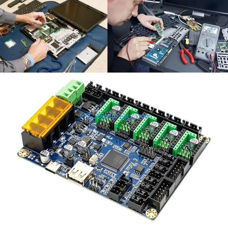 U75B Printer Motherboard Replacement for MKS OWL Printer Motherboard 32 Bit 150Mhz LPC5528 Control Board
U75B Printer Motherboard Replacement for MKS OWL Printer Motherboard 32 Bit 150Mhz LPC5528 Control Board