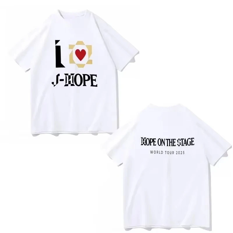 2025 New Cotton Crew Neck T-Shirt Y2KT T-Shirt Hip Hop New JHope HOPE ON THE STAGE T-Shirt. High Quality Comfort T-Shirt
2025 New Cotton Crew Neck T-Shirt Y2KT T-Shirt Hip Hop New JHope HOPE ON THE STAGE T-Shirt. High Quality Comfort T-Shirt