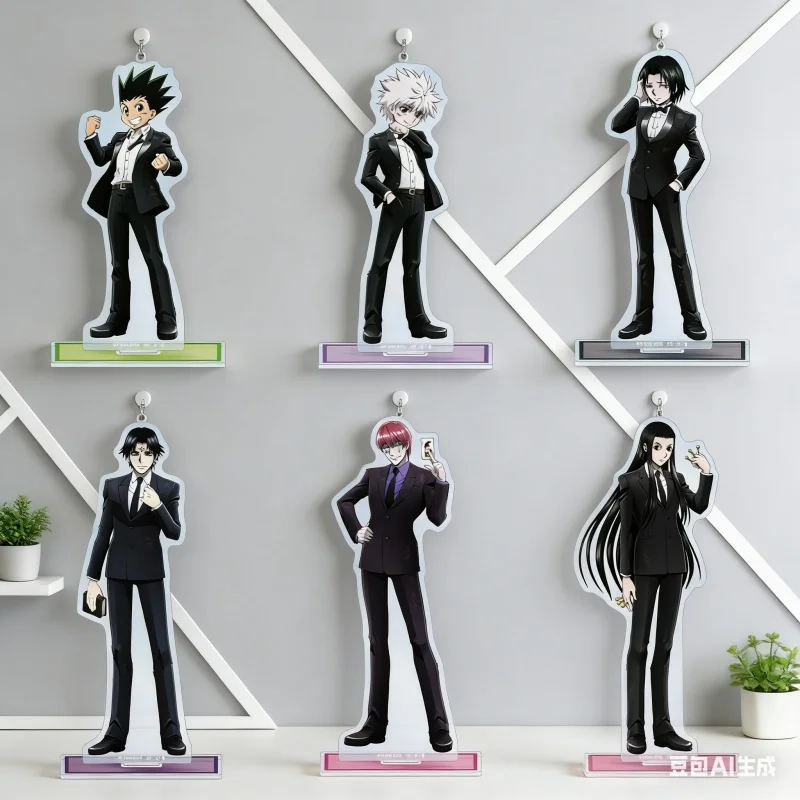 15CM Anime Hunter X Hunter Acrylic Stand Cosplay Prop Gon/Killua/Leorio/Kurapika Doll Anime Figure Model Accessories Toy Gifts
15CM Anime Hunter X Hunter Acrylic Stand Cosplay Prop Gon/Killua/Leorio/Kurapika Doll Anime Figure Model Accessories Toy Gifts