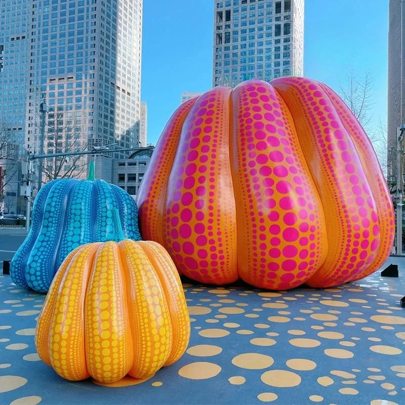 home Polka dot pumpkin sculpture art installation Kusama Yayoi scenic bed and breakfast photo clock in outdoor decoration
home Polka dot pumpkin sculpture art installation Kusama Yayoi scenic bed and breakfast photo clock in outdoor decoration
