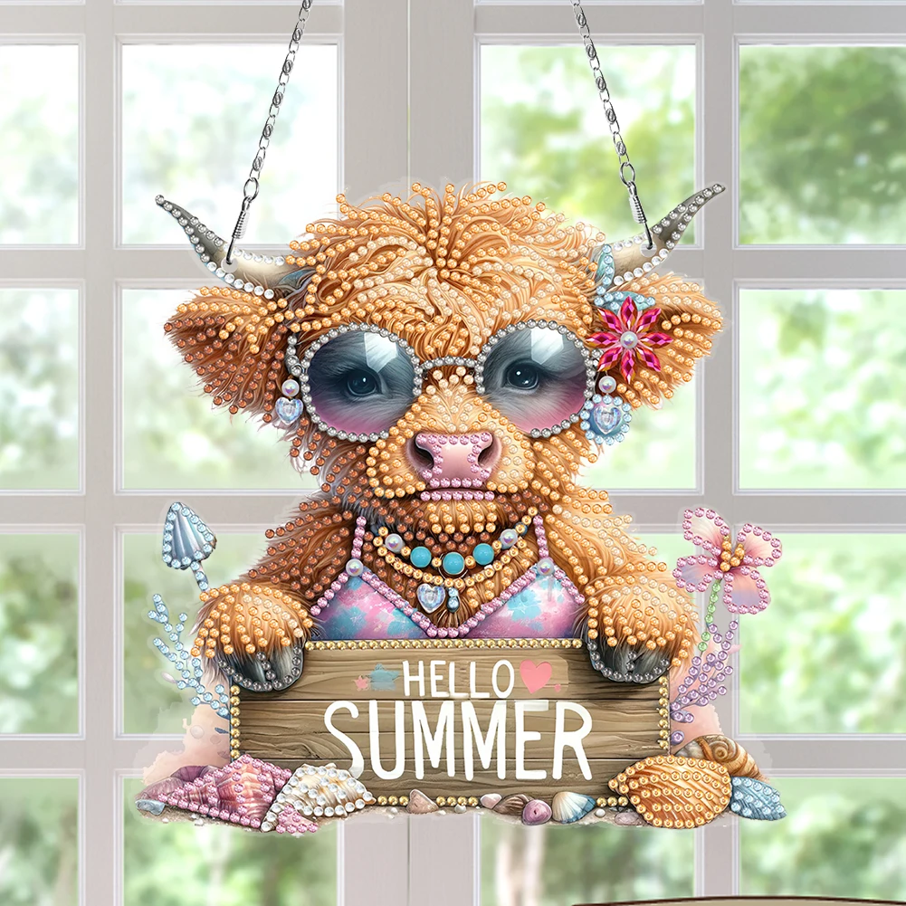 Cartoon Animal Diamond Painting Hanging Ornaments Kit Rhinestone Diamond Art Window Pendants for Beginner
Cartoon Animal Diamond Painting Hanging Ornaments Kit Rhinestone Diamond Art Window Pendants for Beginner