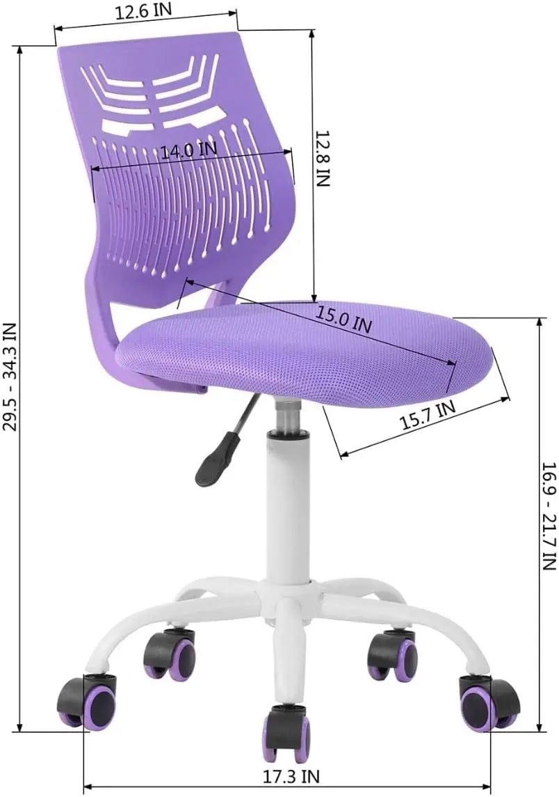 Cozycasa Task Chair For Teens Boys Girls 360 Slip Wheels Breathable Fabric Soft Pad Swivel Seat Ergonomics Backrest, Height
Cozycasa Task Chair For Teens Boys Girls 360 Slip Wheels Breathable Fabric Soft Pad Swivel Seat Ergonomics Backrest, Height