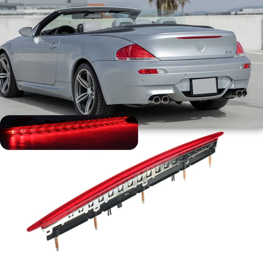 Светодиодный дополнительный стоп-сигнал (третий) для BMW 6 серии E63 E64 645CI 650I M6 2004-2007, задний верхний стоп-фонарь 63256911909
Светодиодный дополнительный стоп-сигнал (третий) для BMW 6 серии E63 E64 645CI 650I M6 2004-2007, задний верхний стоп-фонарь 63256911909