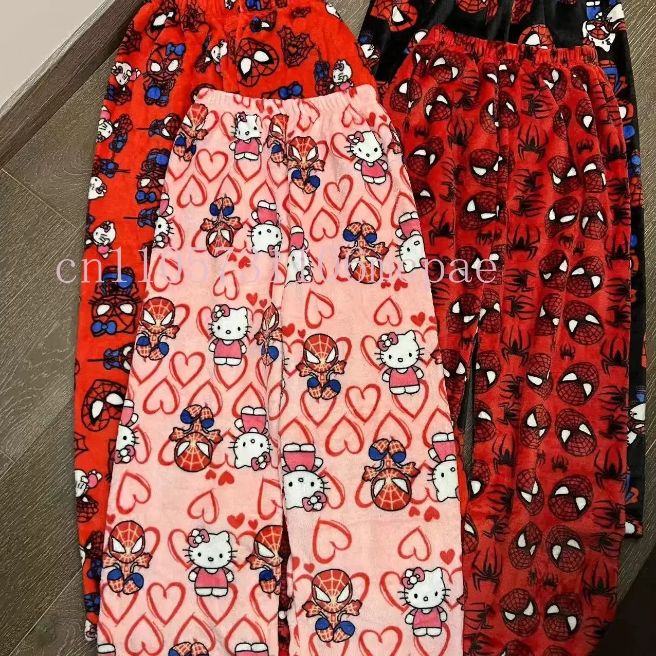 Y2K Hello Kitty Spider Man Sleeping Pants Anime Pajama Pants Flannel Casual Pants Cartoon Comfy Loungewear Trousers Couple Gift
Y2K Hello Kitty Spider Man Sleeping Pants Anime Pajama Pants Flannel Casual Pants Cartoon Comfy Loungewear Trousers Couple Gift