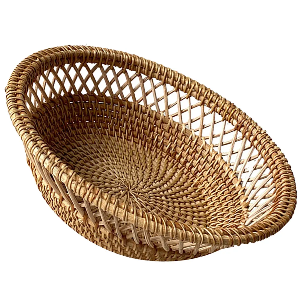 Rattan Woven Storage Basket Multi-Functional Desktop Organizer for Snacks Fruits Cosmetics Keys Pencils Sundries Decorative Home
Rattan Woven Storage Basket Multi-Functional Desktop Organizer for Snacks Fruits Cosmetics Keys Pencils Sundries Decorative Home