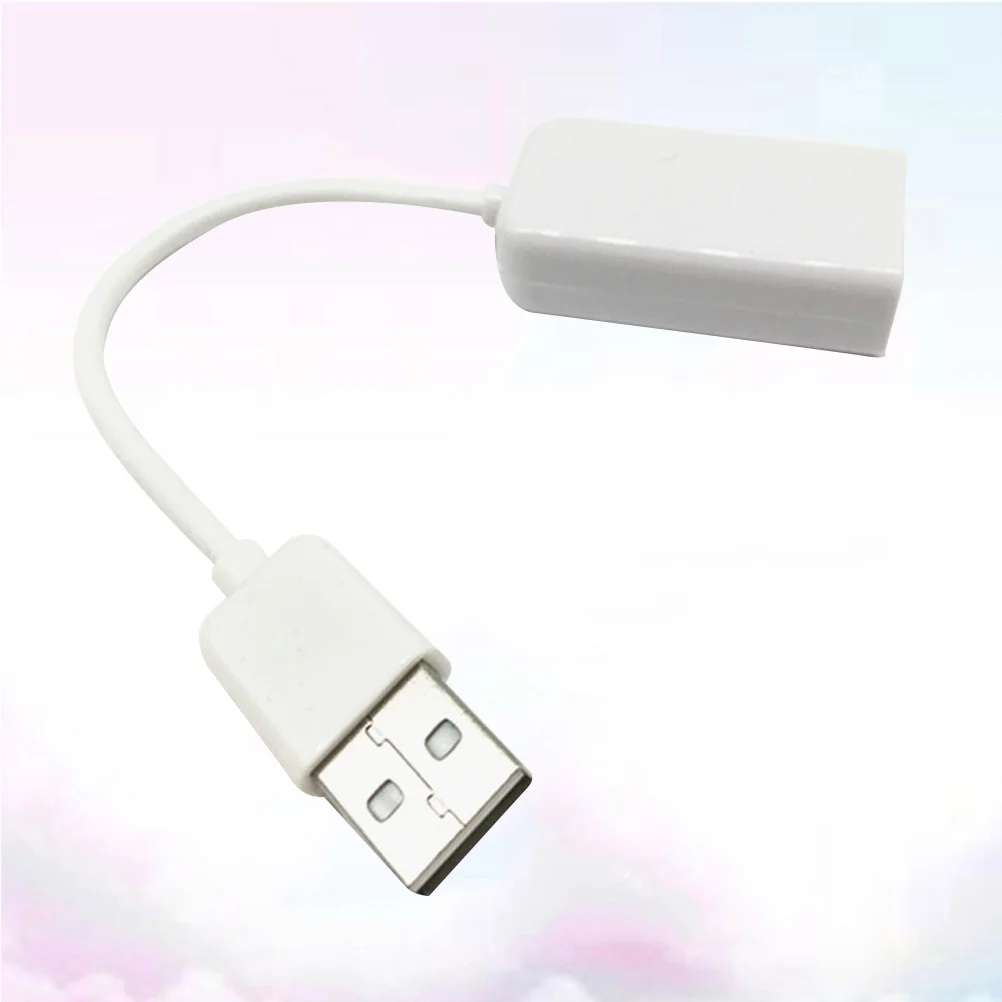 USB 20 Sound Virtual 71 Channel Adapter With Cable Line for Notebook Laptop Speaker Box (White)
USB 20 Sound Virtual 71 Channel Adapter With Cable Line for Notebook Laptop Speaker Box (White)