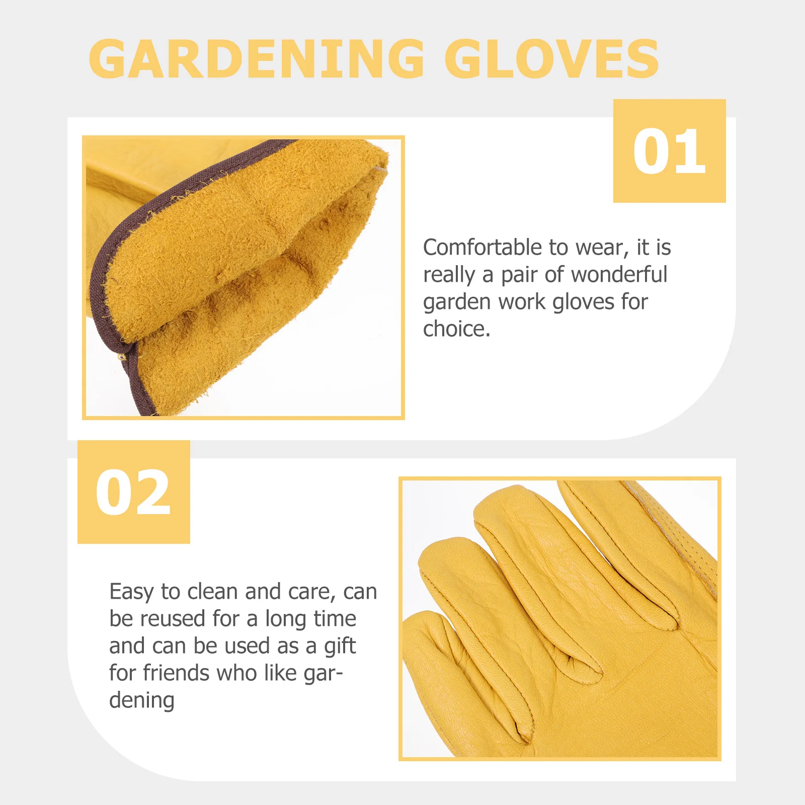 1 Pair Of Thickened Durable Gardening Gloves Puncture Proof Work Gloves For Garden Planting Farm Labor Protection
1 Pair Of Thickened Durable Gardening Gloves Puncture Proof Work Gloves For Garden Planting Farm Labor Protection