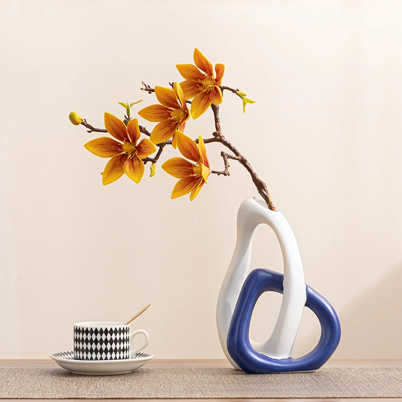 Ceramic Vase Geometric Cutout Decoration Flower Arranging Craft Terrarium Home Accessories
Ceramic Vase Geometric Cutout Decoration Flower Arranging Craft Terrarium Home Accessories