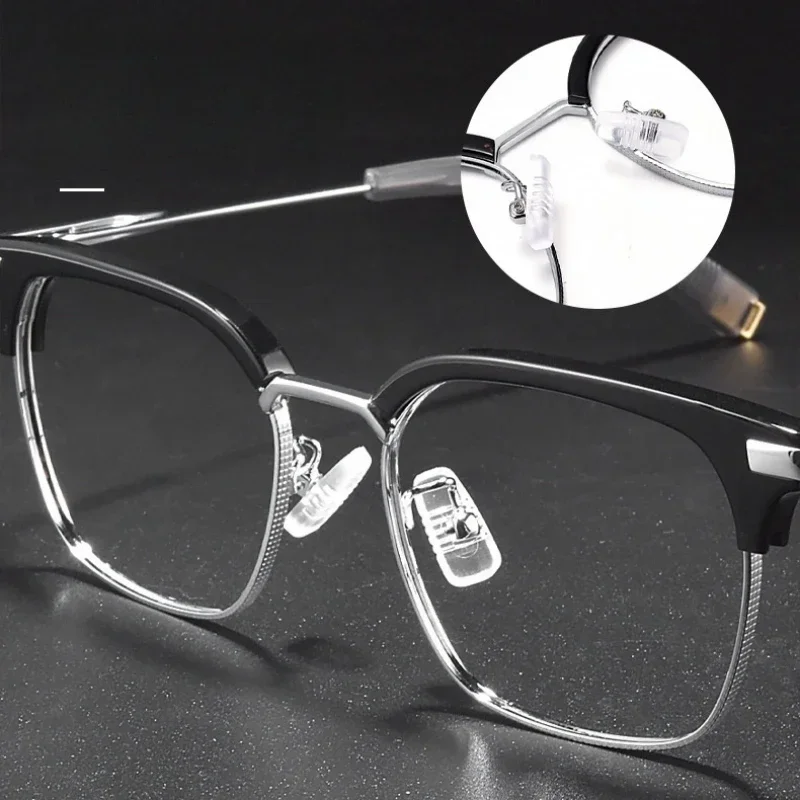 Fashion Business Acetate Eyewear Retro Square Luxury Pure Titanium Optical Prescription Eyeglasses Myopia Frames Men SS107
Fashion Business Acetate Eyewear Retro Square Luxury Pure Titanium Optical Prescription Eyeglasses Myopia Frames Men SS107