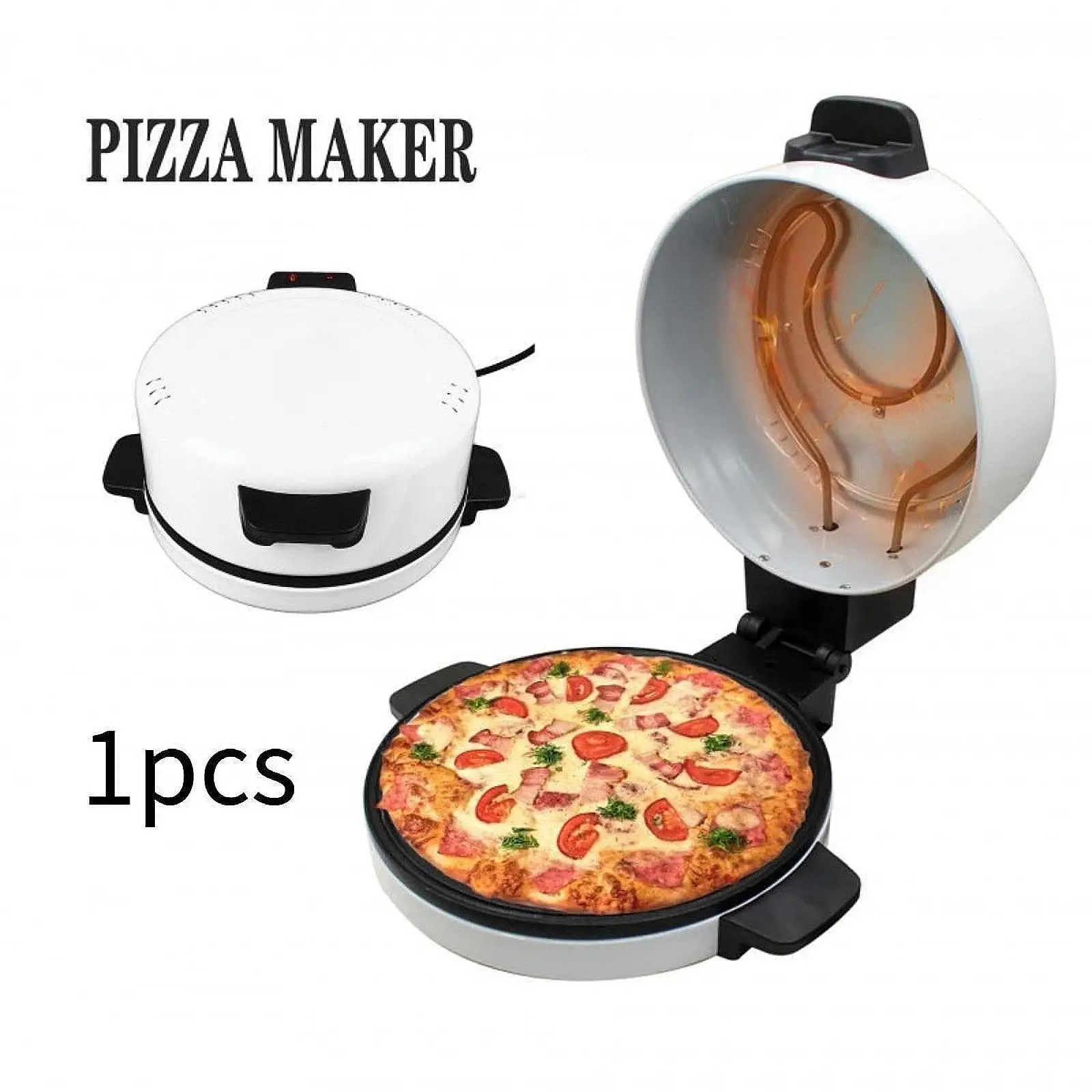 Pizza Making Machine Sturdy Electric Countertop Oven for Quesadillas Home Omelettes
Pizza Making Machine Sturdy Electric Countertop Oven for Quesadillas Home Omelettes