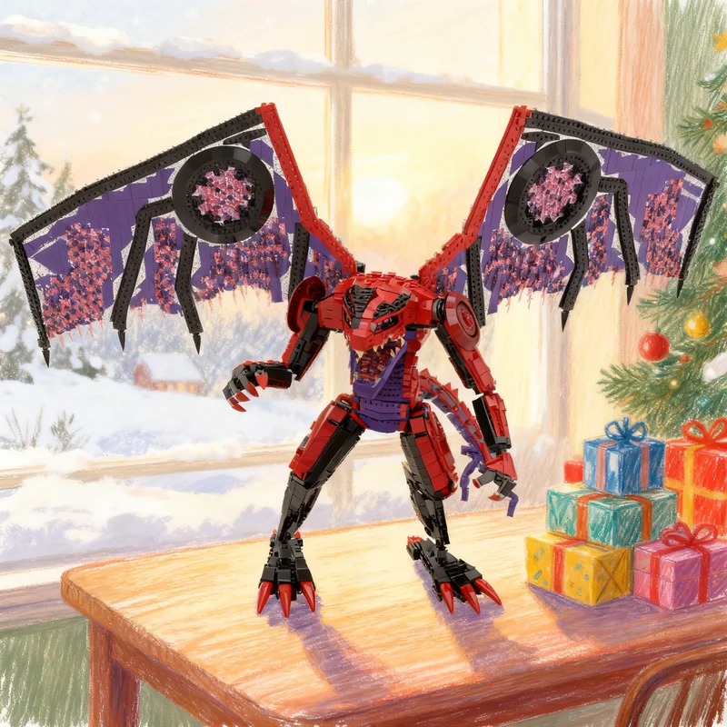 4915 деталей MOC: Конструктор «Грозозубый Ниндзя» – Креативный подарок для сборки, декор для дома и офиса, премиум-игрушка для взрослых и детей
4915 деталей MOC: Конструктор «Грозозубый Ниндзя» – Креативный подарок для сборки, декор для дома и офиса, премиум-игрушка для взрослых и детей