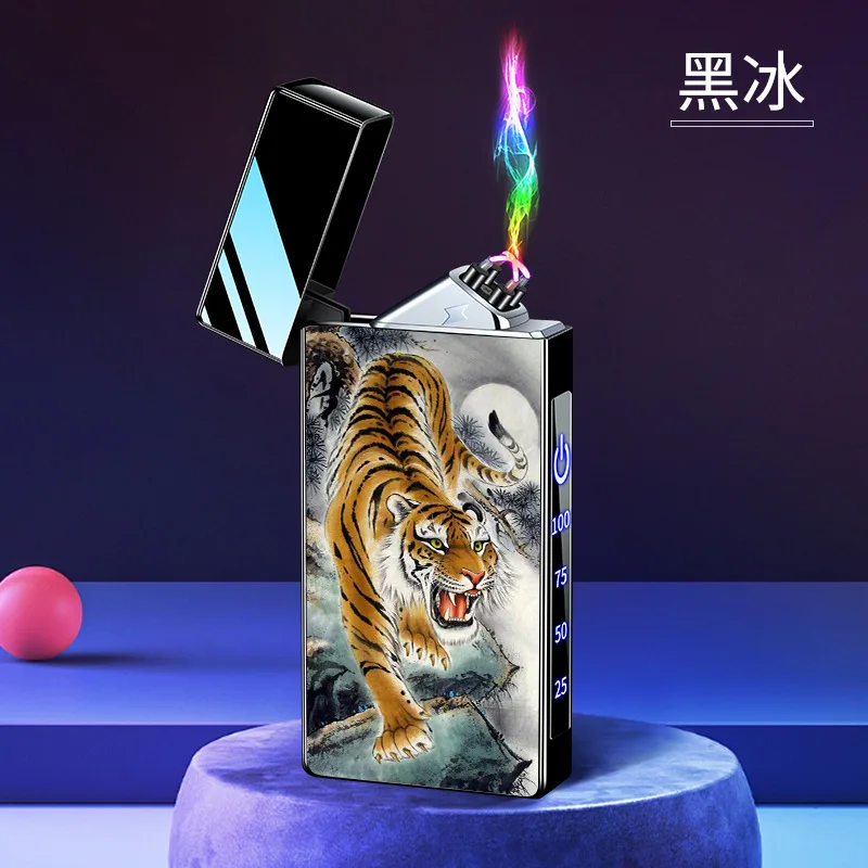 Модная электронная зажигалка с двойной дугой и цветной печатью, сенсорный переключатель, ветрозащитный, персонализированный мужской изысканный подарок
Модная электронная зажигалка с двойной дугой и цветной печатью, сенсорный переключатель, ветрозащитный, персонализированный мужской изысканный подарок