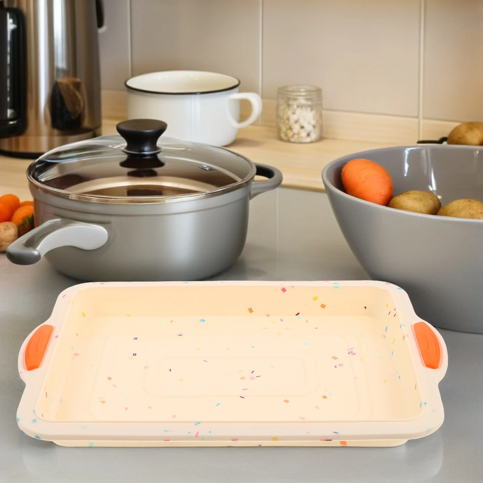 Square Silicone Baking Tray Cake Mold 9x9cm Mini Brownie Pan Home Use Loaf Molds Flexible Nonstick Kitchen Gadgets
Square Silicone Baking Tray Cake Mold 9x9cm Mini Brownie Pan Home Use Loaf Molds Flexible Nonstick Kitchen Gadgets