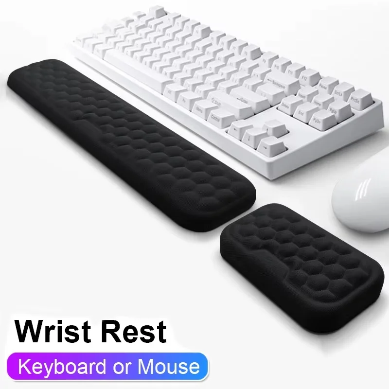 Keyboard Mouse Wrist Protection Rest Pad Ergonomic Wrist Rest Office Wrist Memory Foam Mouse Pad For Computer Laptop PC Mousepad
Keyboard Mouse Wrist Protection Rest Pad Ergonomic Wrist Rest Office Wrist Memory Foam Mouse Pad For Computer Laptop PC Mousepad