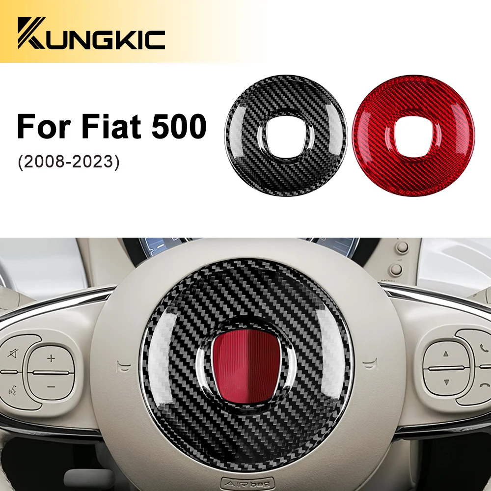 Наклейка из натурального твердого углеродного волокна для Fiat 500 Abarth 595 Abarth 695 2008-2023, аксессуары для внутренней отделки рулевого колеса автомобиля
Наклейка из натурального твердого углеродного волокна для Fiat 500 Abarth 595 Abarth 695 2008-2023, аксессуары для внутренней отделки рулевого колеса автомобиля