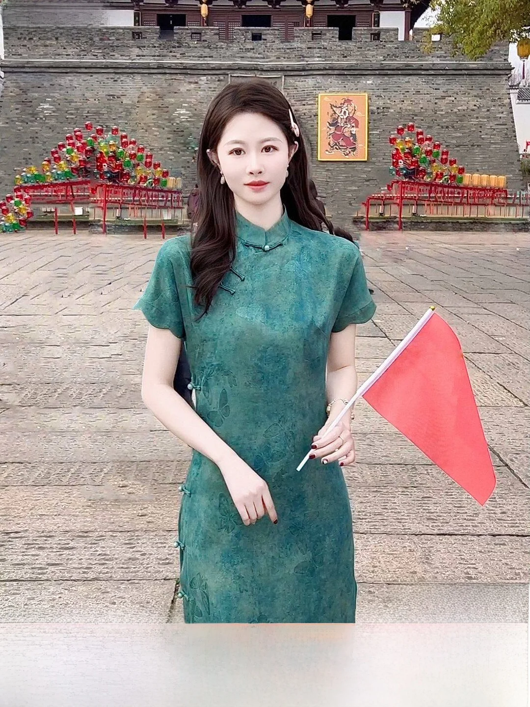 Новая женская летняя шелковая блузка Qinglan из 100% шелка Xiangyun с коротким рукавом в китайском стиле
Новая женская летняя шелковая блузка Qinglan из 100% шелка Xiangyun с коротким рукавом в китайском стиле