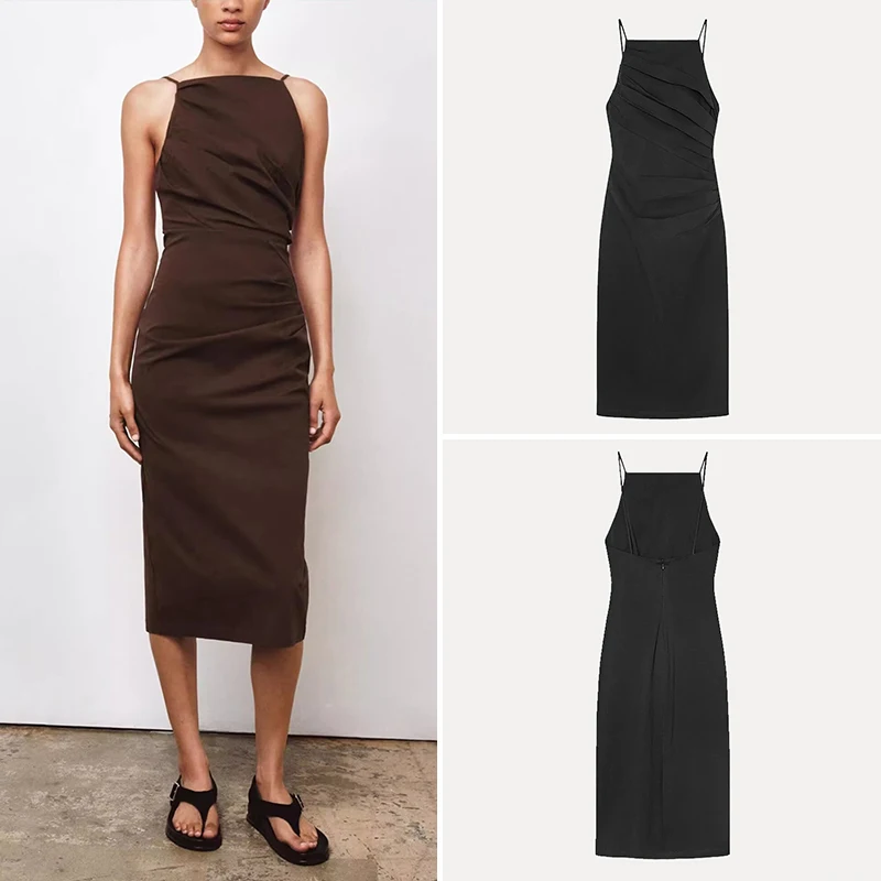 Новые летние женские миди Dr Z для поездок на работу с высокой талией, марля из полиэфирного волокна, цельный предмет
Новые летние женские миди Dr Z для поездок на работу с высокой талией, марля из полиэфирного волокна, цельный предмет