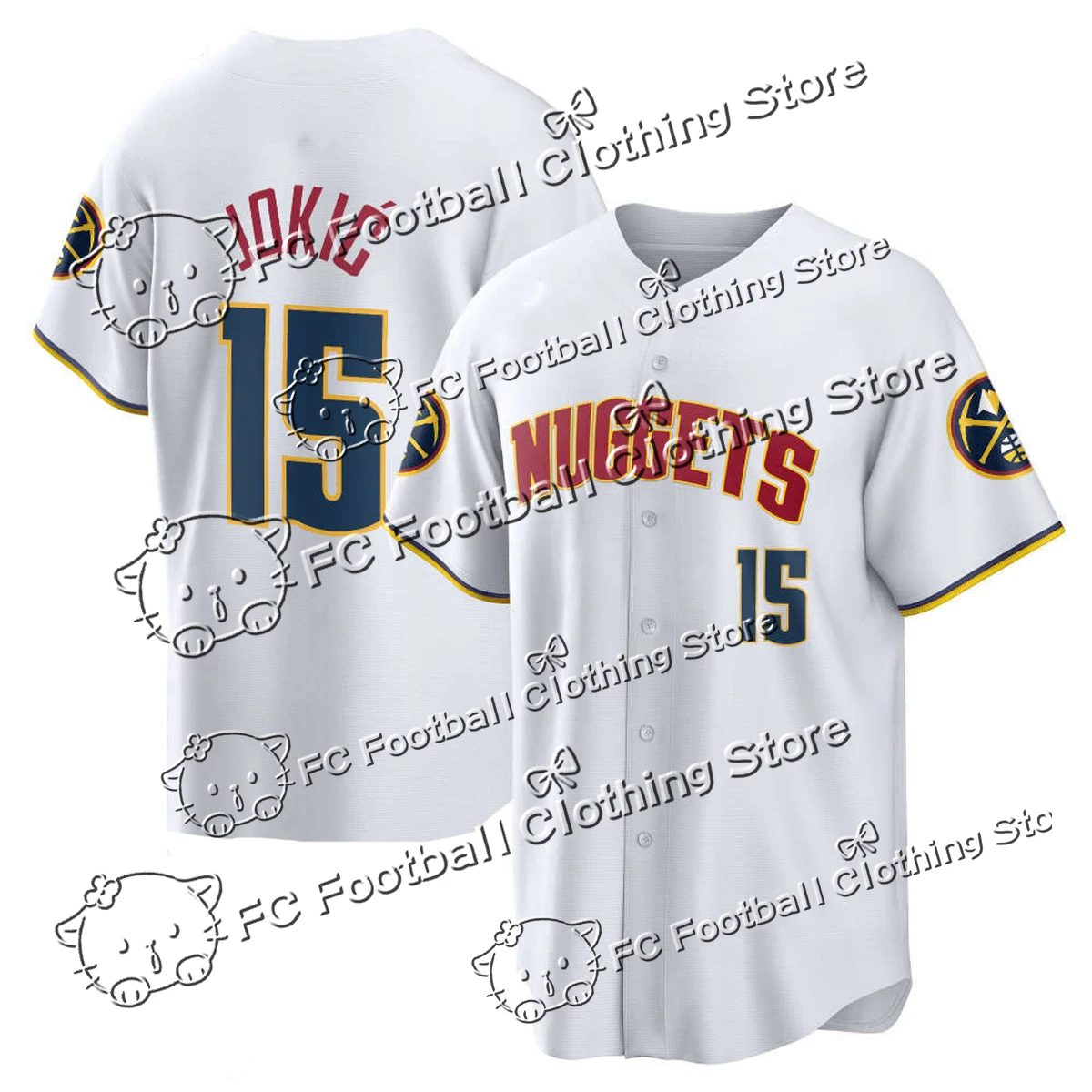 Denver Nuggets 3D Replica 2025 New Baseball Uniforms for Men and Women Sports Casual Breathable Quick-drying Cardigans
Denver Nuggets 3D Replica 2025 New Baseball Uniforms for Men and Women Sports Casual Breathable Quick-drying Cardigans