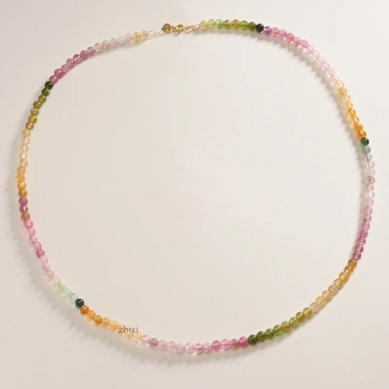 Красочное ожерелье из желтого золота 18 карат, кулон, ювелирные изделия au750, турмалин, круглый модный подарок для свадебной вечеринки для женщин X1027
Красочное ожерелье из желтого золота 18 карат, кулон, ювелирные изделия au750, турмалин, круглый модный подарок для свадебной вечеринки для женщин X1027