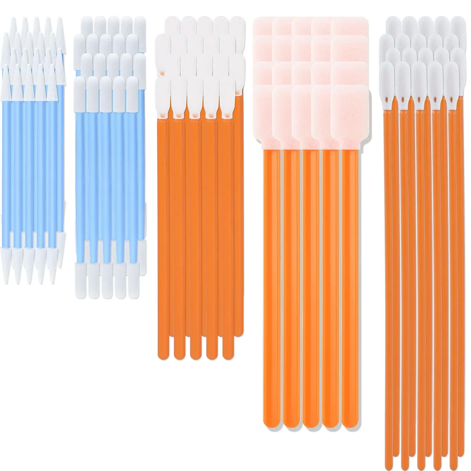 Foam Tip Cleaning Swab Kit 100 Pack 5 Types for Printer, Camera Lens, Gun, Electronics, Arts & Crafts, Automotive Detailing
Foam Tip Cleaning Swab Kit 100 Pack 5 Types for Printer, Camera Lens, Gun, Electronics, Arts & Crafts, Automotive Detailing