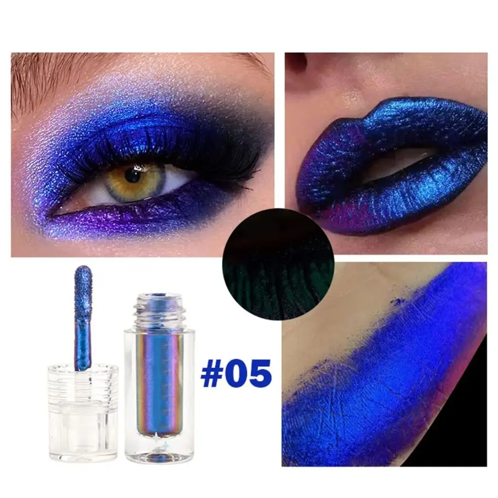 Makeup Chrome Holographic Multi-Dimensional Eye Looks Liquid Glitter Eyeshadow Metallic Liquid Lipsticks
Makeup Chrome Holographic Multi-Dimensional Eye Looks Liquid Glitter Eyeshadow Metallic Liquid Lipsticks