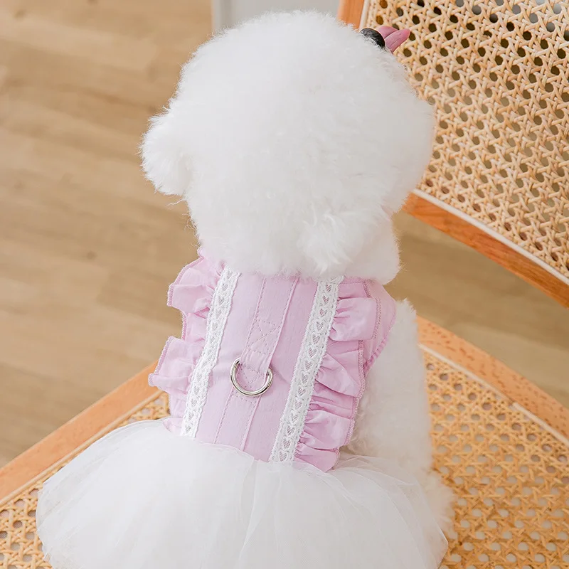 The New Girl Dog Clothes Pet Clothes Dog Dresses for Small Dogs Lace Breathable Environmental Friendly Spring and Summer
The New Girl Dog Clothes Pet Clothes Dog Dresses for Small Dogs Lace Breathable Environmental Friendly Spring and Summer