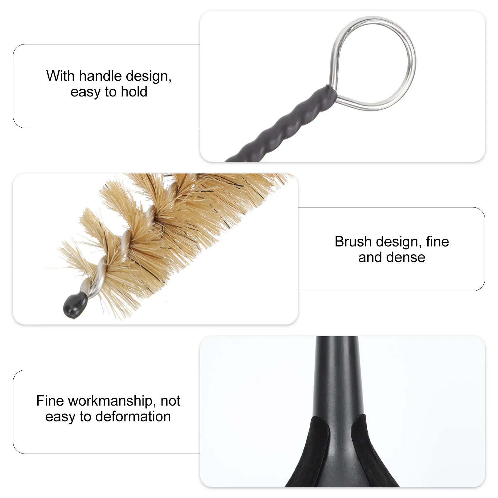 Cleaning Kit Brush Brushes for Musical Instruments Maintenance Tools Trumpet Casing 
Cleaning Kit Brush Brushes for Musical Instruments Maintenance Tools Trumpet Casing