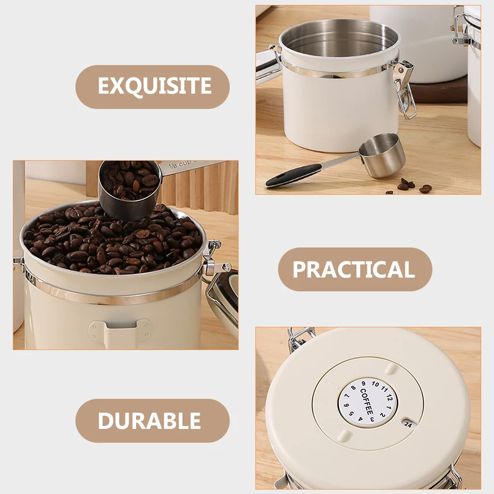 Stainless Steel Airtight Jars Food Storage Containers Sealed Tank Tea Canister Coffee Bean Jar Dried Food Container Sugar
Stainless Steel Airtight Jars Food Storage Containers Sealed Tank Tea Canister Coffee Bean Jar Dried Food Container Sugar