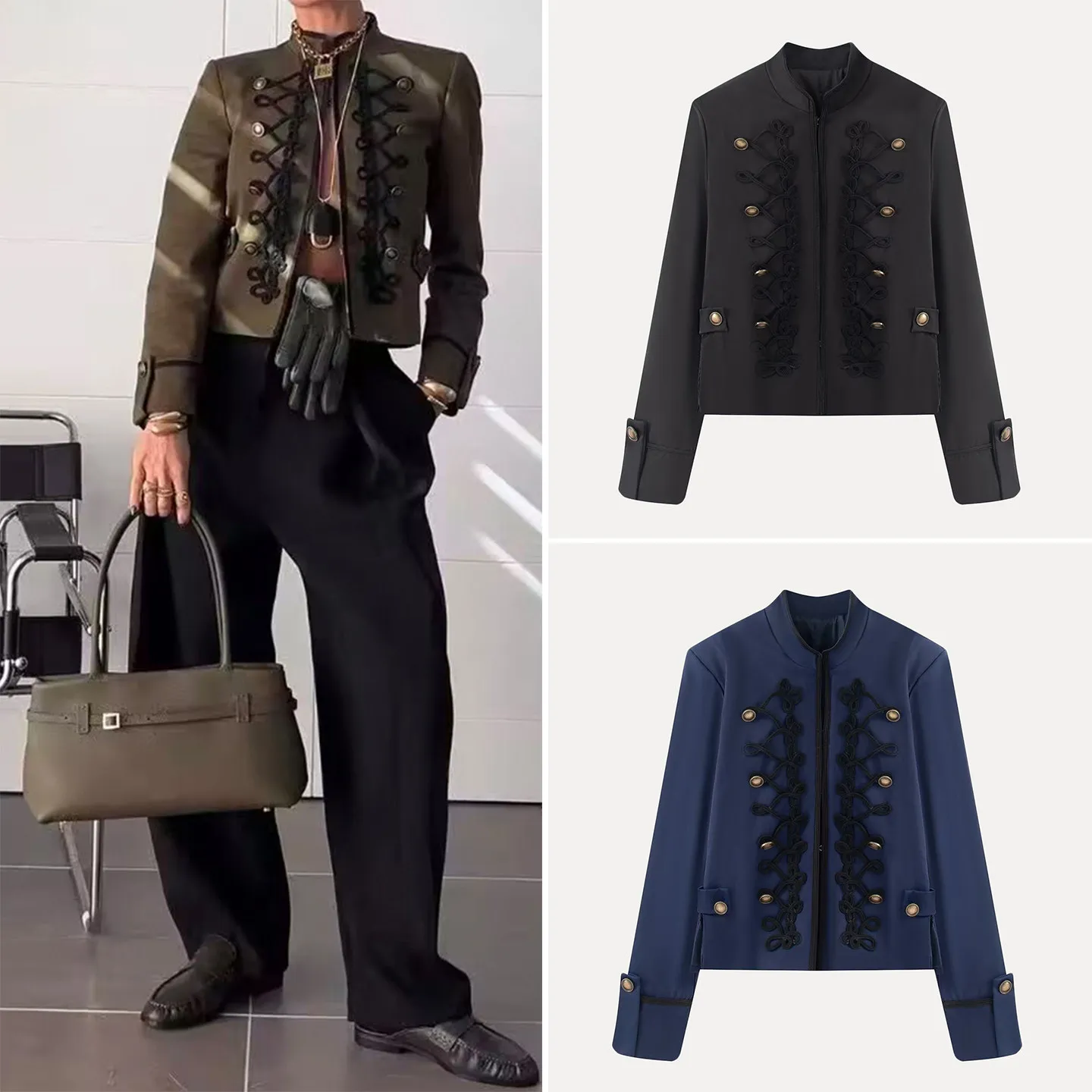 Fashionable Business Style Long Sleeve Slim Fit Outerwear Women's Clothing Commute Wind Summer New Arrival Elegant Quality
Fashionable Business Style Long Sleeve Slim Fit Outerwear Women's Clothing Commute Wind Summer New Arrival Elegant Quality