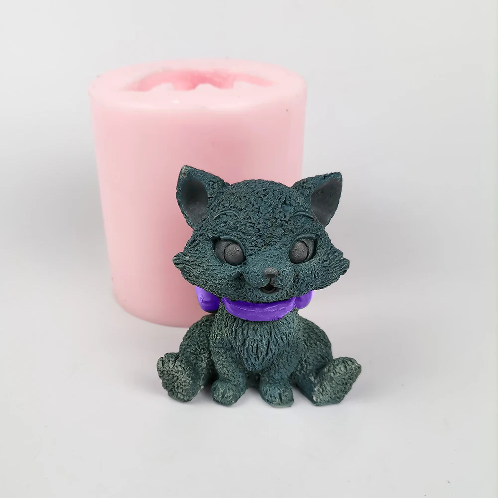 PRZY 3D милая мультяшная игрушка плюшевая кошка помадка форма лук котенок Мыло Плесень силиконовый мусс формы для торта силиконовая форма
PRZY 3D милая мультяшная игрушка плюшевая кошка помадка форма лук котенок Мыло Плесень силиконовый мусс формы для торта силиконовая форма
