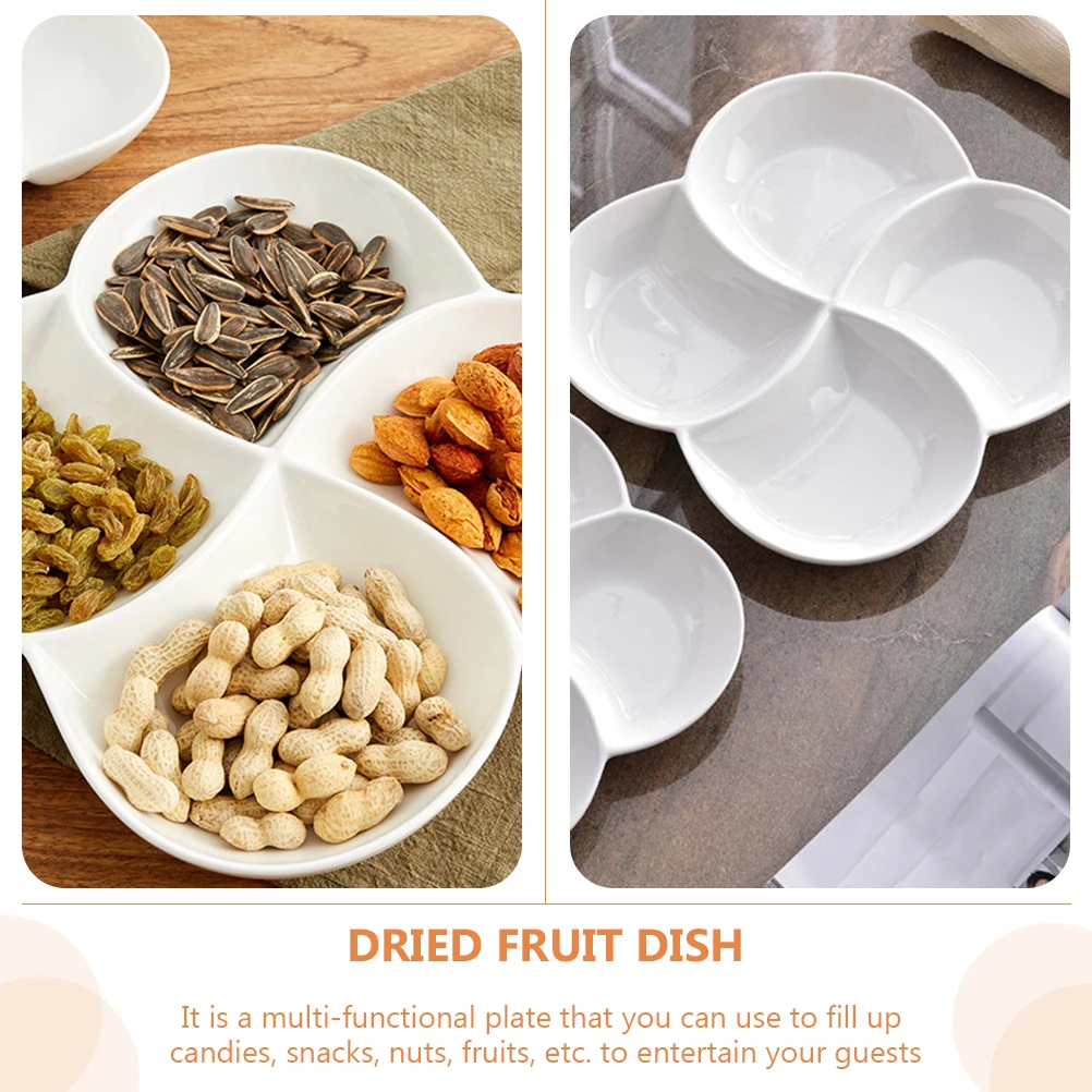 Premium Household Snack Display Tray Compartment Dried Fruit Holder Food Serving Plate White Multi Purpose Storage Dish For
Premium Household Snack Display Tray Compartment Dried Fruit Holder Food Serving Plate White Multi Purpose Storage Dish For
