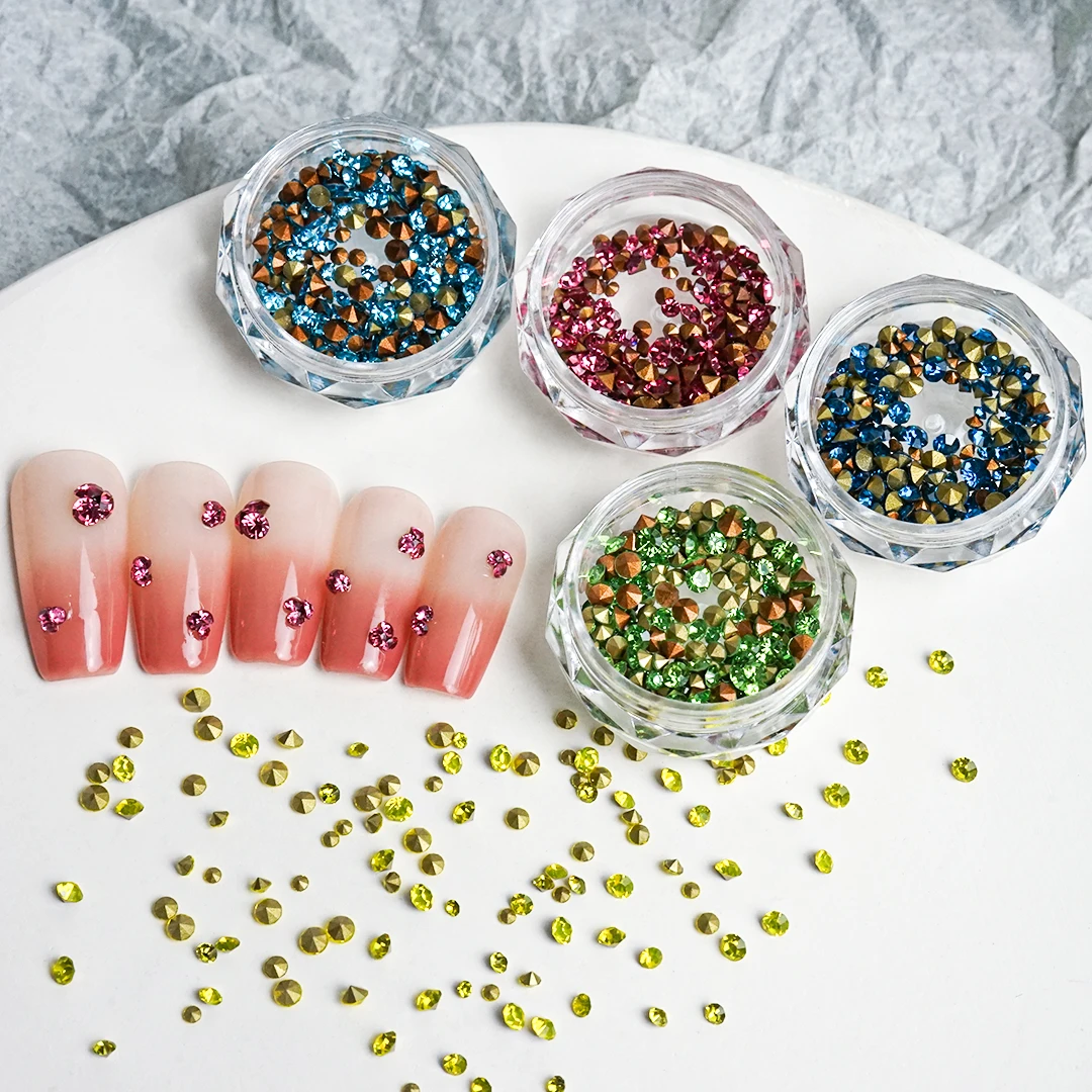 Nail Art Charms Mixed Point Bottom Rhinestones Diamond Stones Jewelry Crystal Nails Decoration Glitter DIY Accessories Manicure
Nail Art Charms Mixed Point Bottom Rhinestones Diamond Stones Jewelry Crystal Nails Decoration Glitter DIY Accessories Manicure