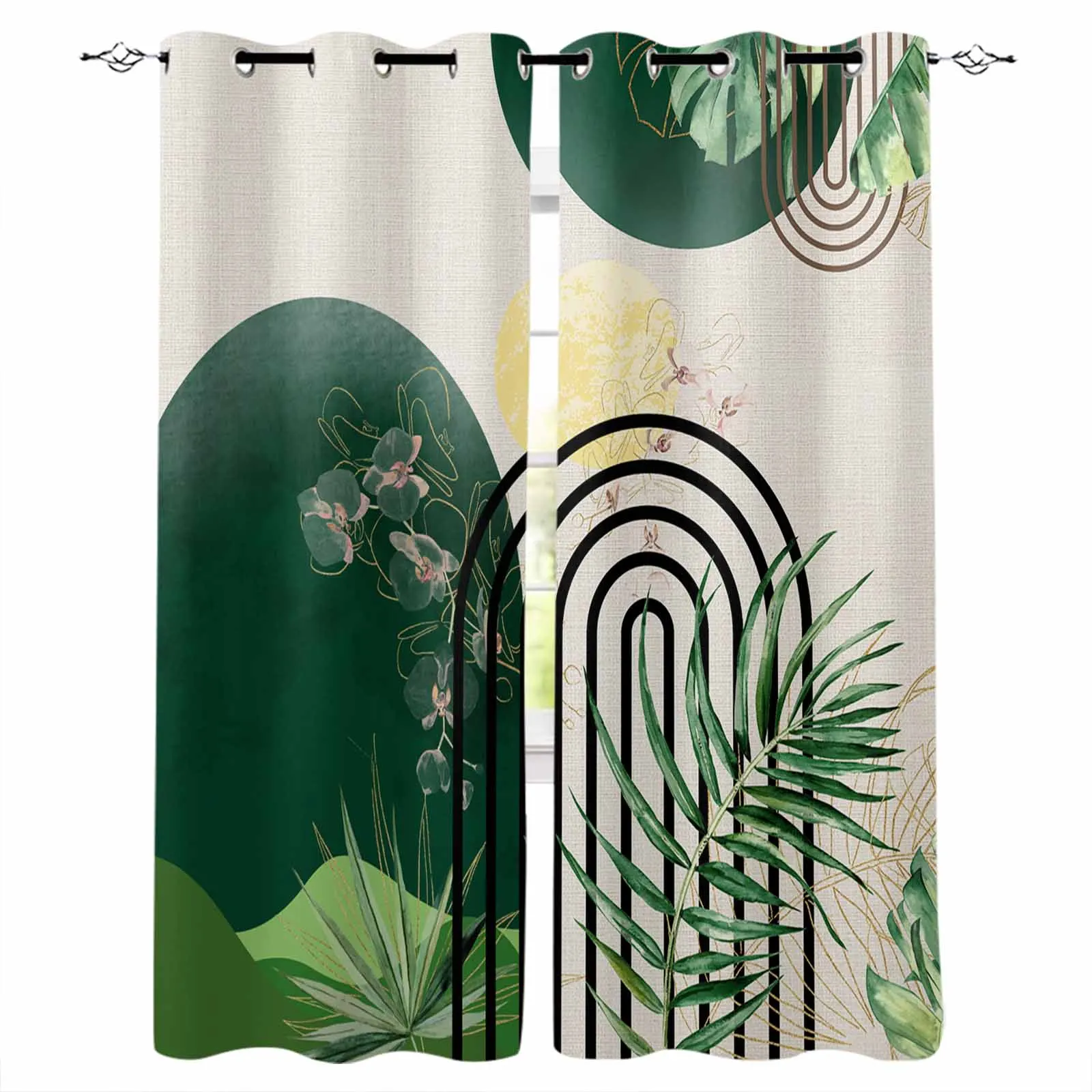 Bohemian Abstract Leaves Living Room Bedroom Elegant Curtains For Kitchen The Room Window Treatments Drapes
Bohemian Abstract Leaves Living Room Bedroom Elegant Curtains For Kitchen The Room Window Treatments Drapes