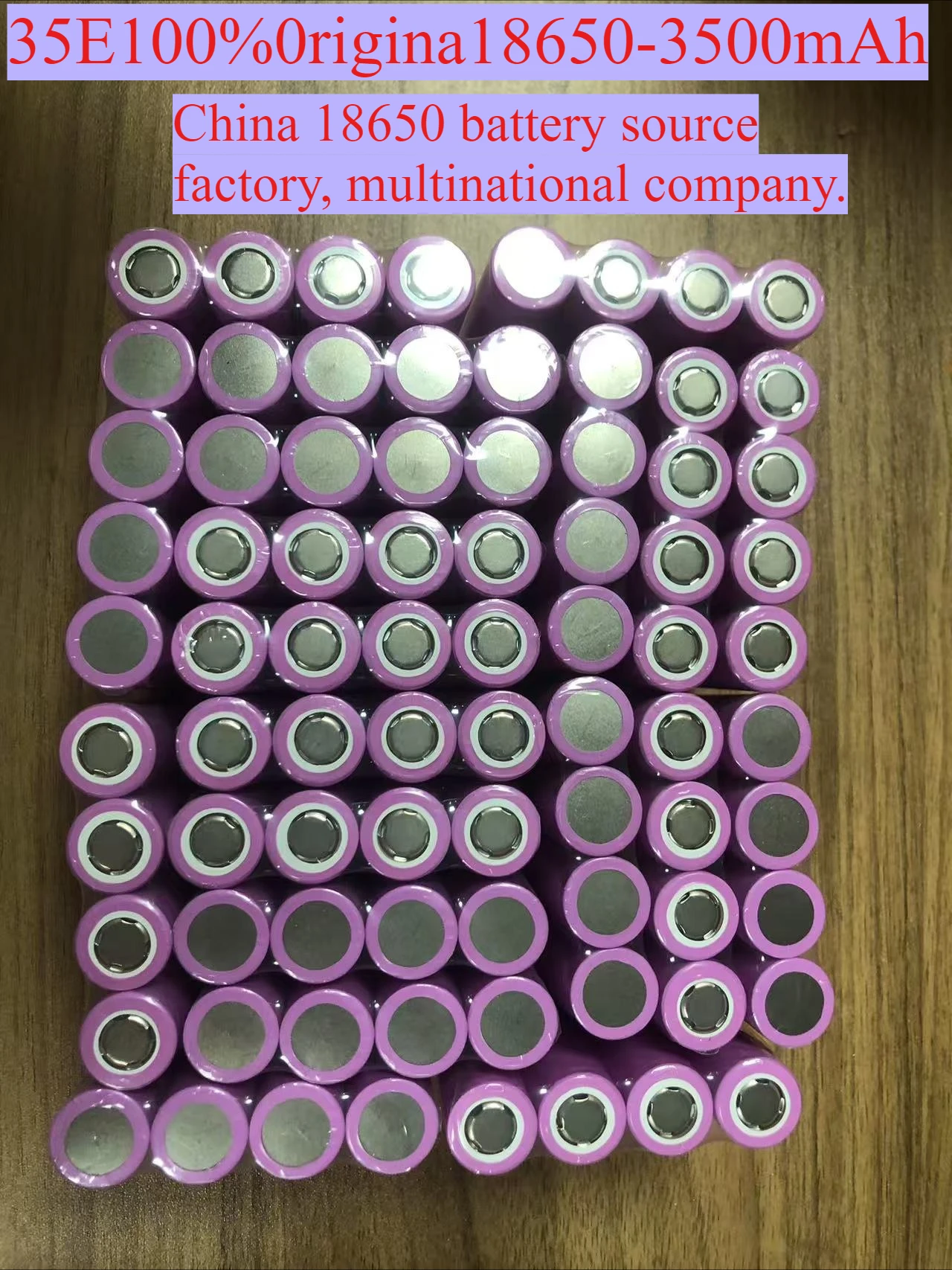 Original 3.7V 3500mAh 18650 Rechargeable Battery ,18650 Lithium High Current 25A ,Power Batteries for Screwdriver Tool
Original 3.7V 3500mAh 18650 Rechargeable Battery ,18650 Lithium High Current 25A ,Power Batteries for Screwdriver Tool