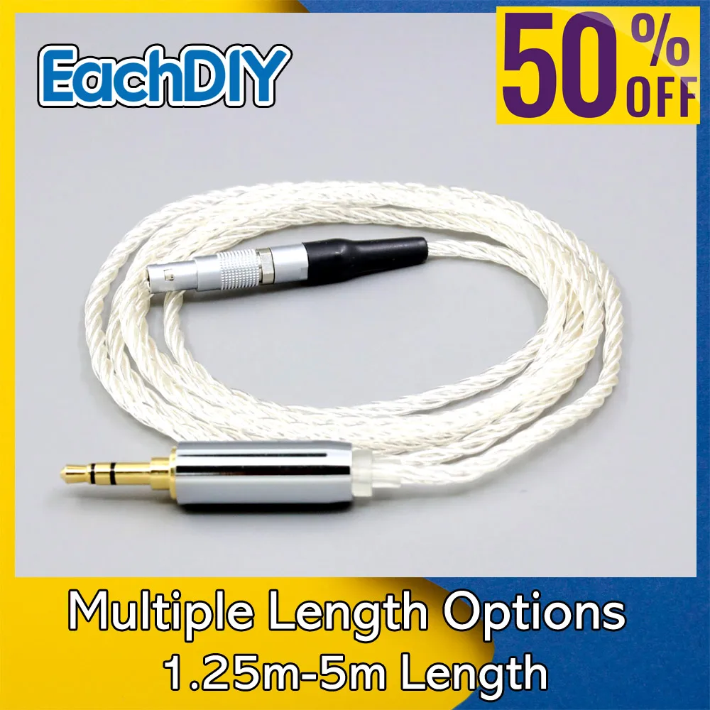 4 Core 99% 7n Pure Silver Palladium Earphone Cable For AKG K812 K872 Reference Headphone 8408
4 Core 99% 7n Pure Silver Palladium Earphone Cable For AKG K812 K872 Reference Headphone 8408